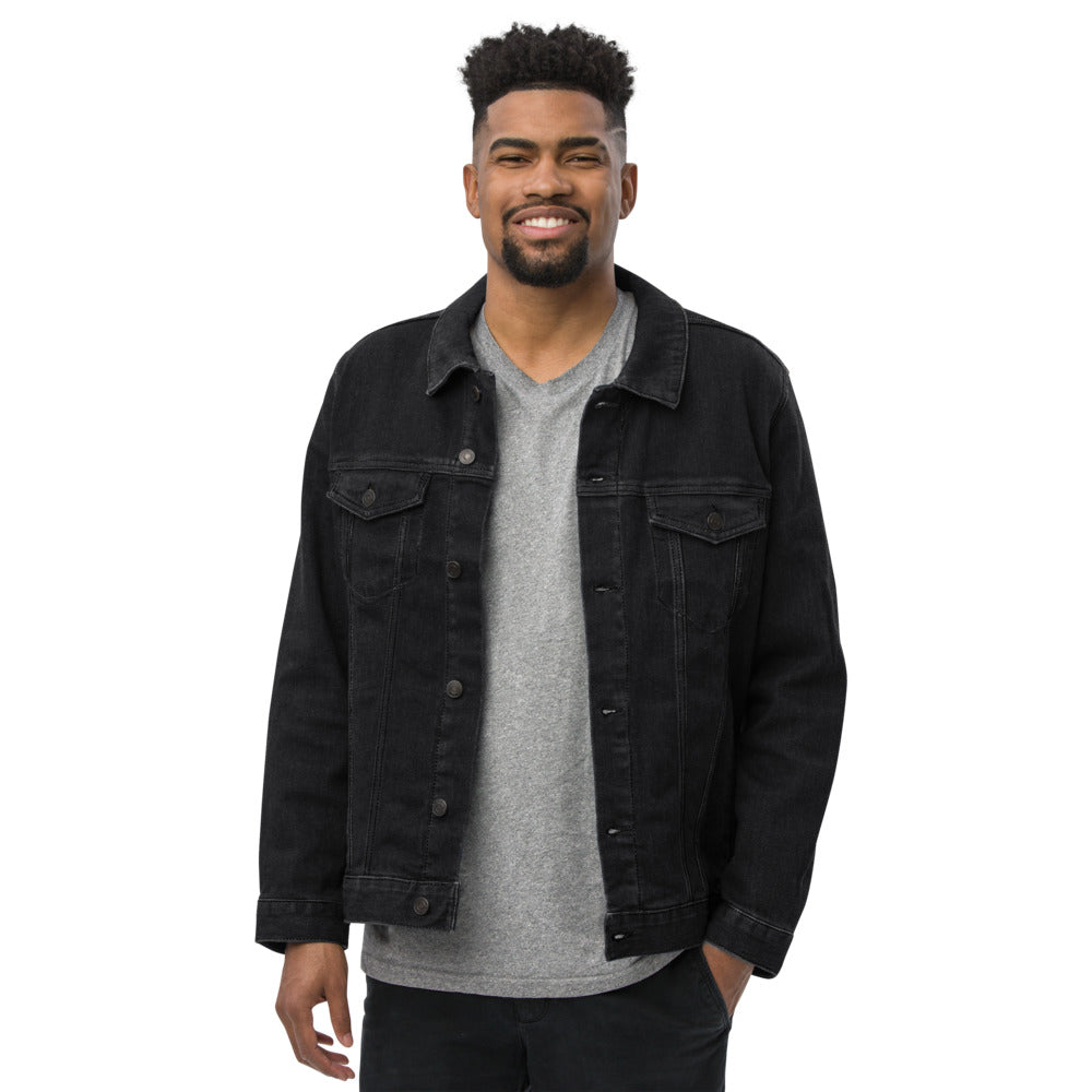Honor God Denim Jacket (Black)