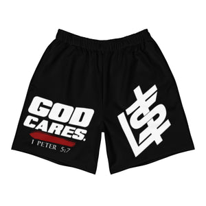 Men's LTS God Cares Shorts (Black)