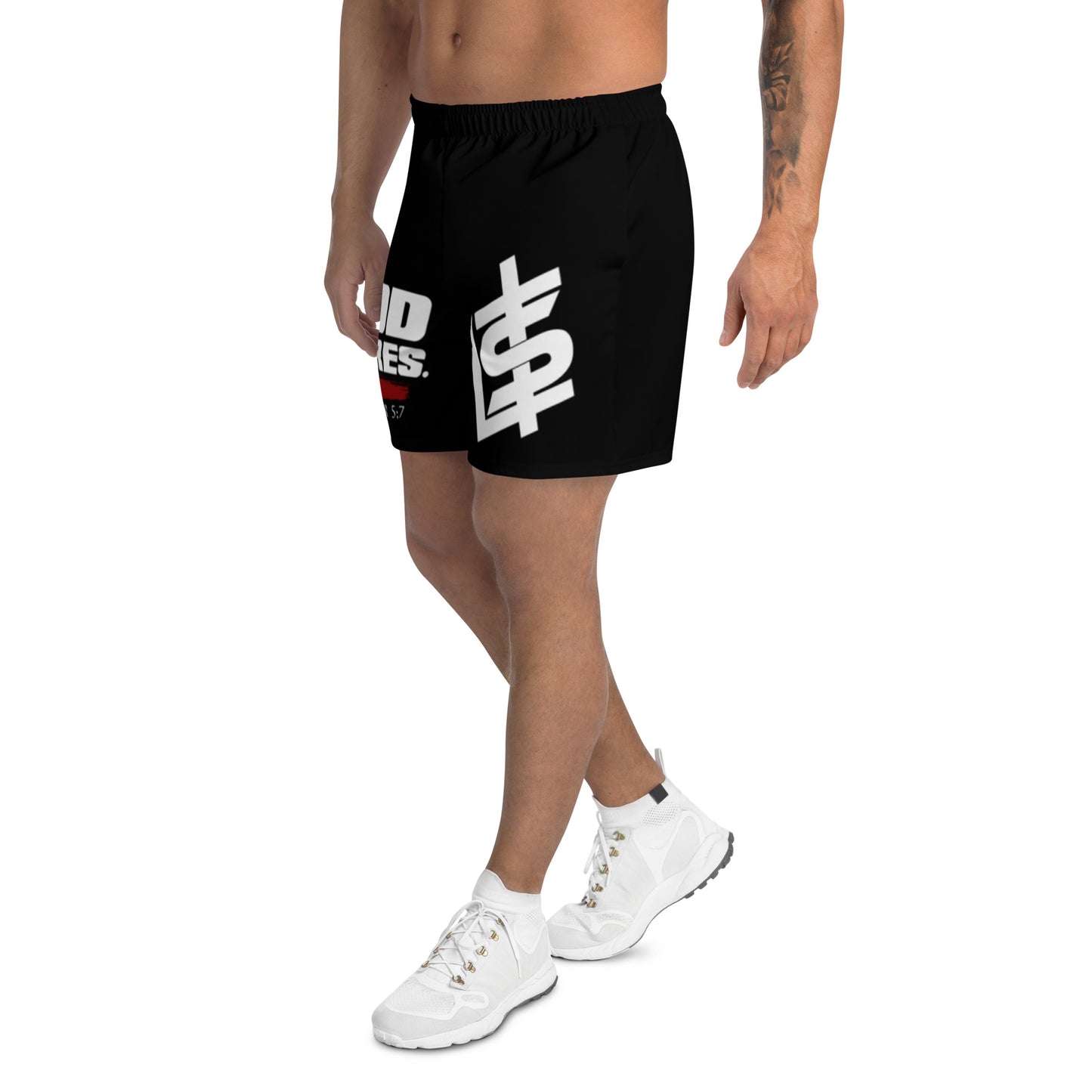 Men's LTS God Cares Shorts (Black)