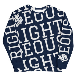 Special Edition LTS Righteous Unisex Sweatshirt (Navy)