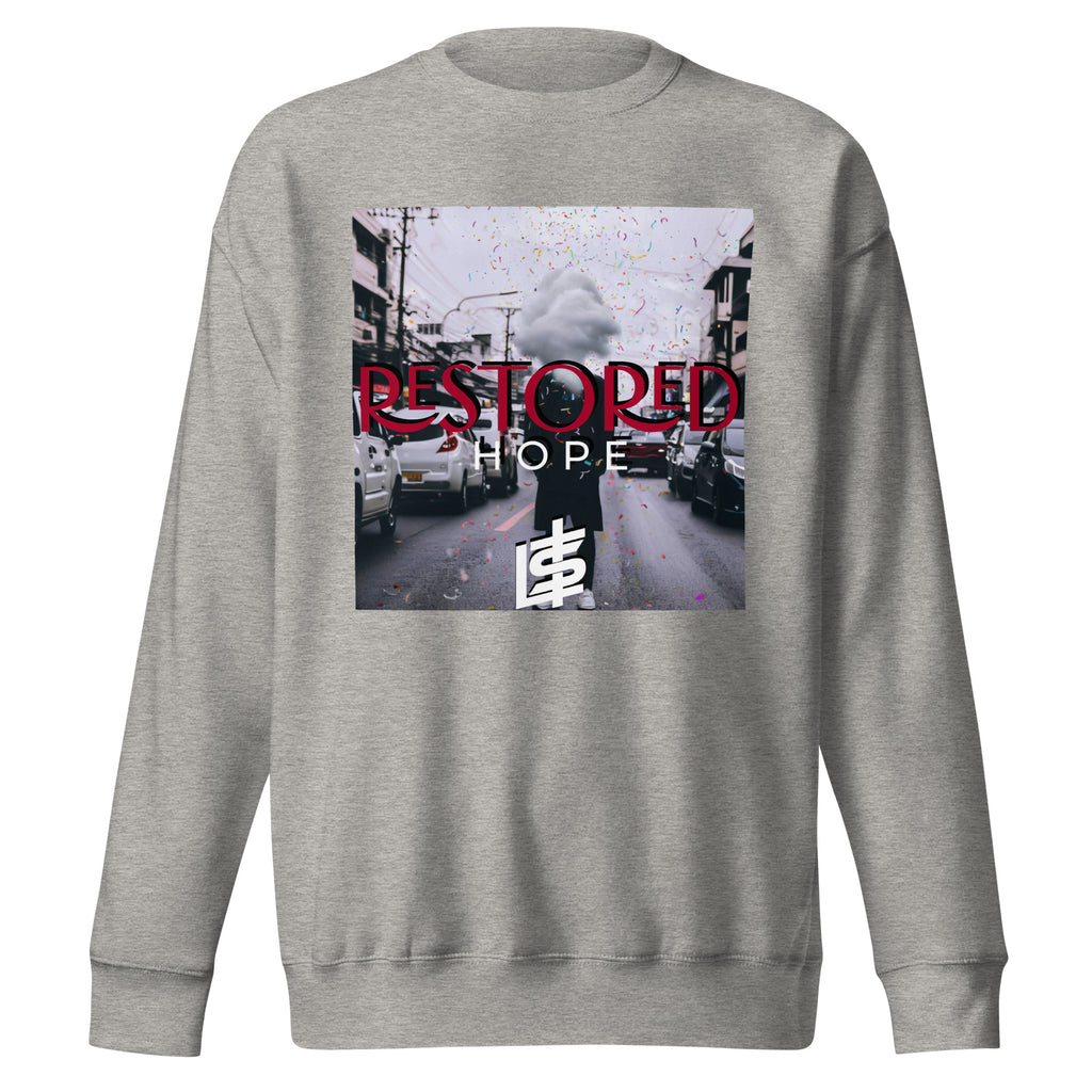 Restored Hope Premium Sweatshirt - Imagine by Faith