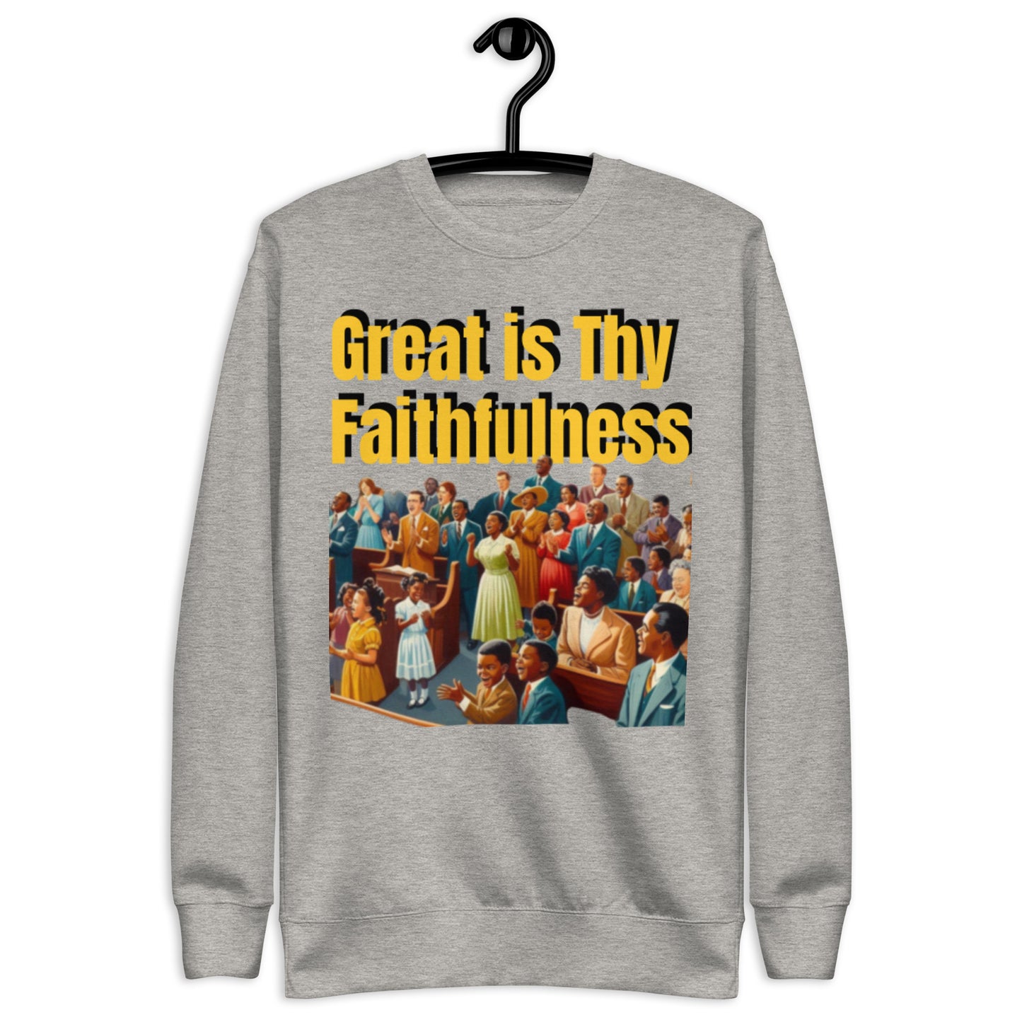 Great is Thy Faithfulness - Imagine by Faith Premium Sweatshirt