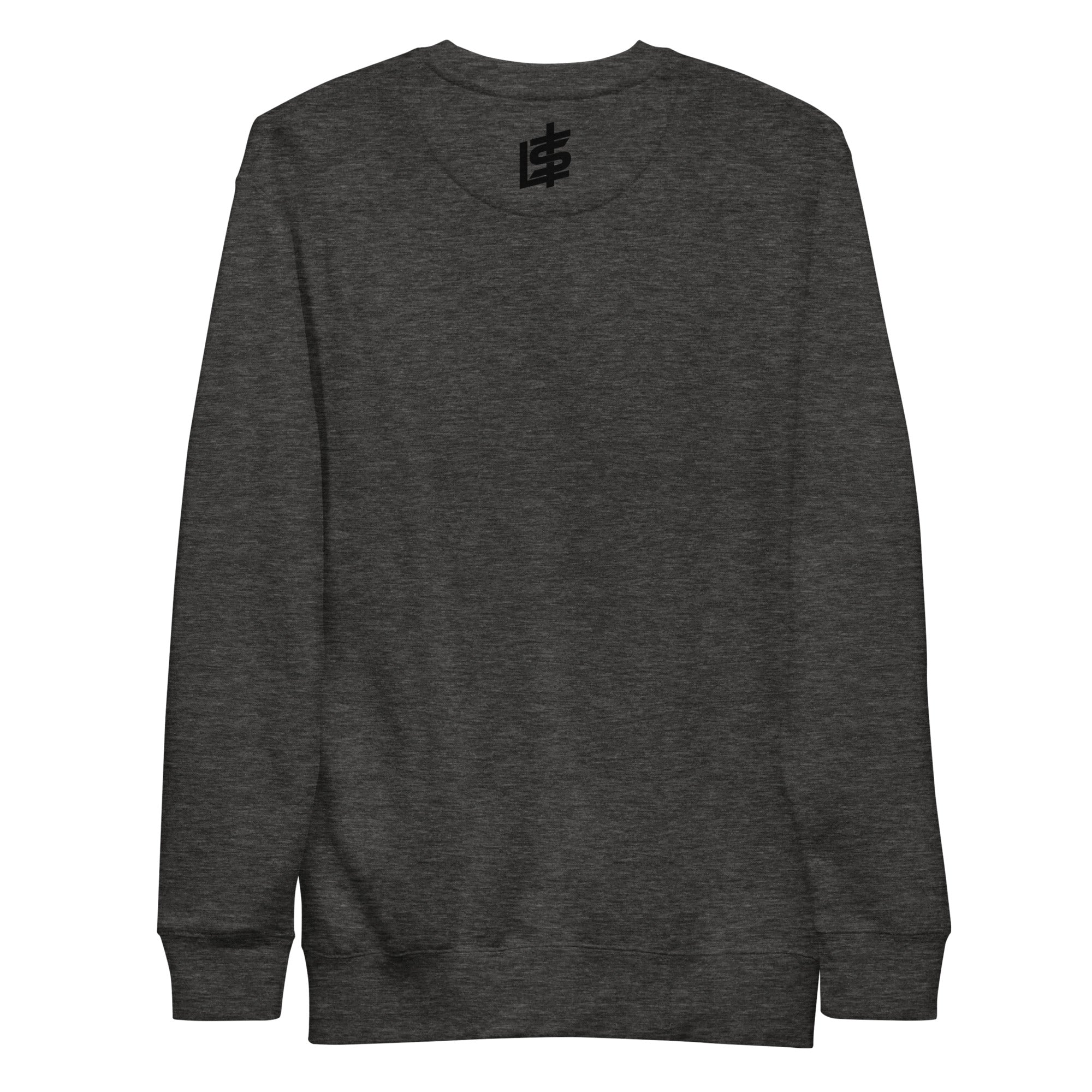 Great is Thy Faithfulness- Imagine by Faith Premium Sweatshirt (Charcoal Heather)