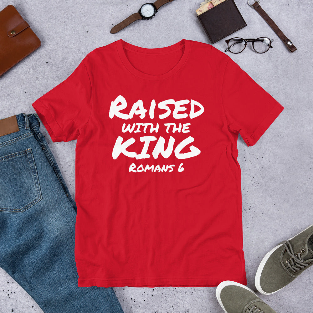 Raised With The King Front and Back Premium Tee (Multiple Color Options)