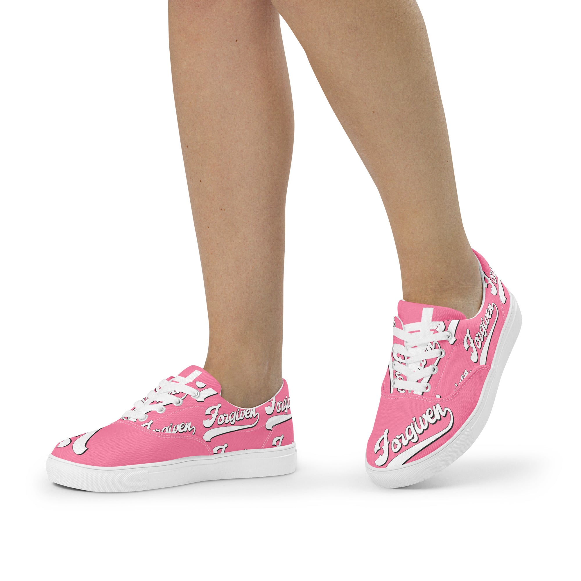 Women’s Forgiven Lace-Up Shoes (Pink)