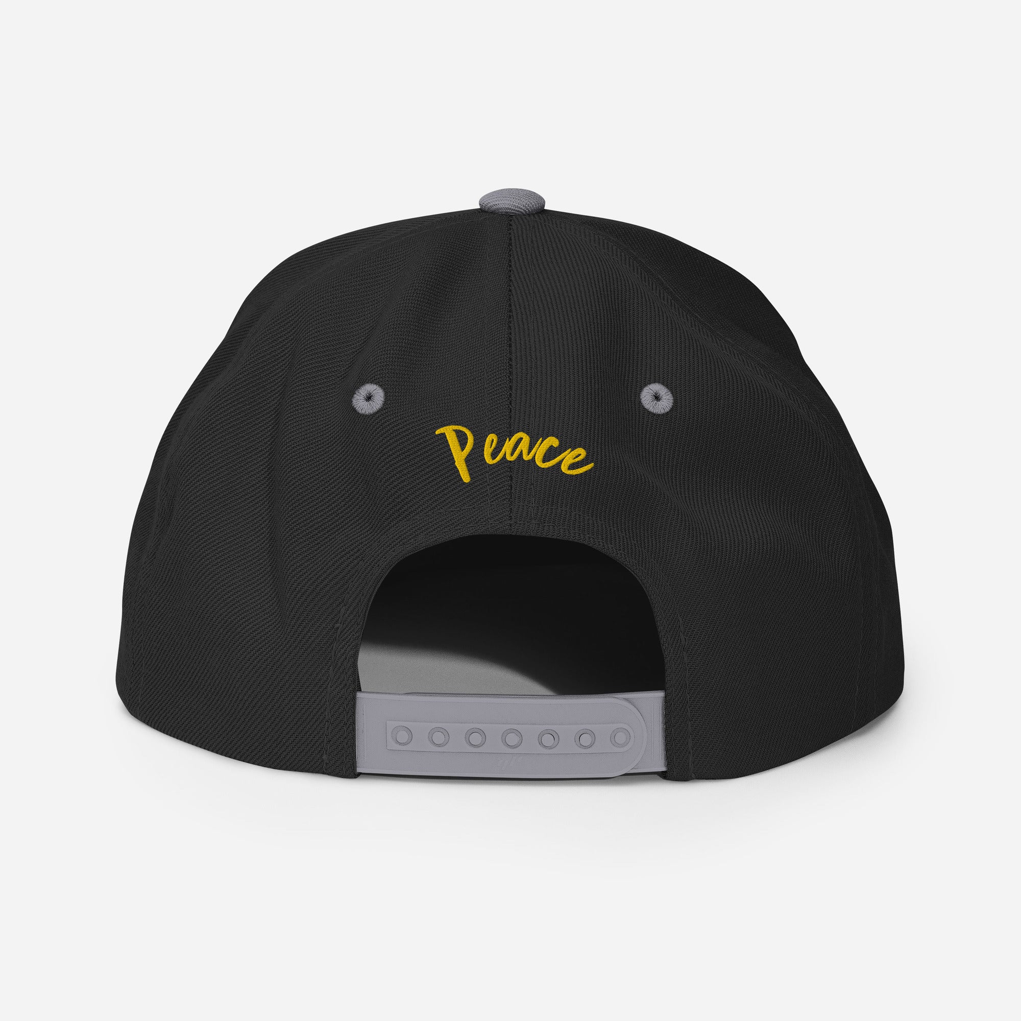 His Peace Hits Different Snapback (Front and Back Design)