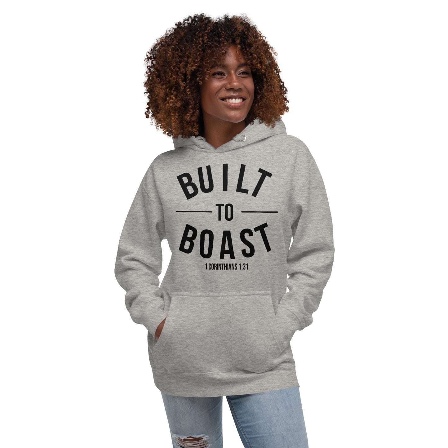 Built to Boast Unisex Hoodie (2 Color Options)