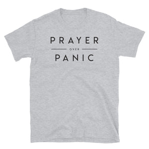 Prayer Over Panic Unisex Tee (2 Color Options)