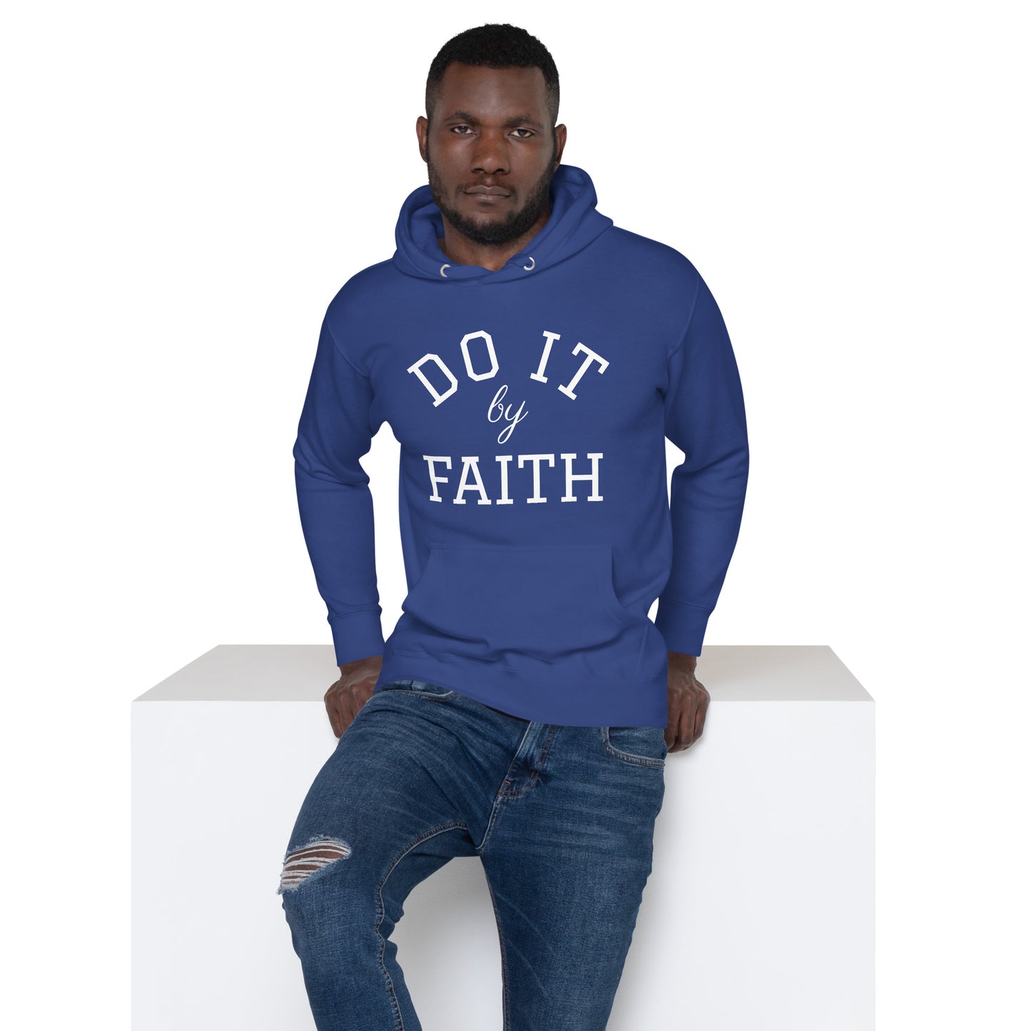 Do it by Faith Hoodie (Royal)