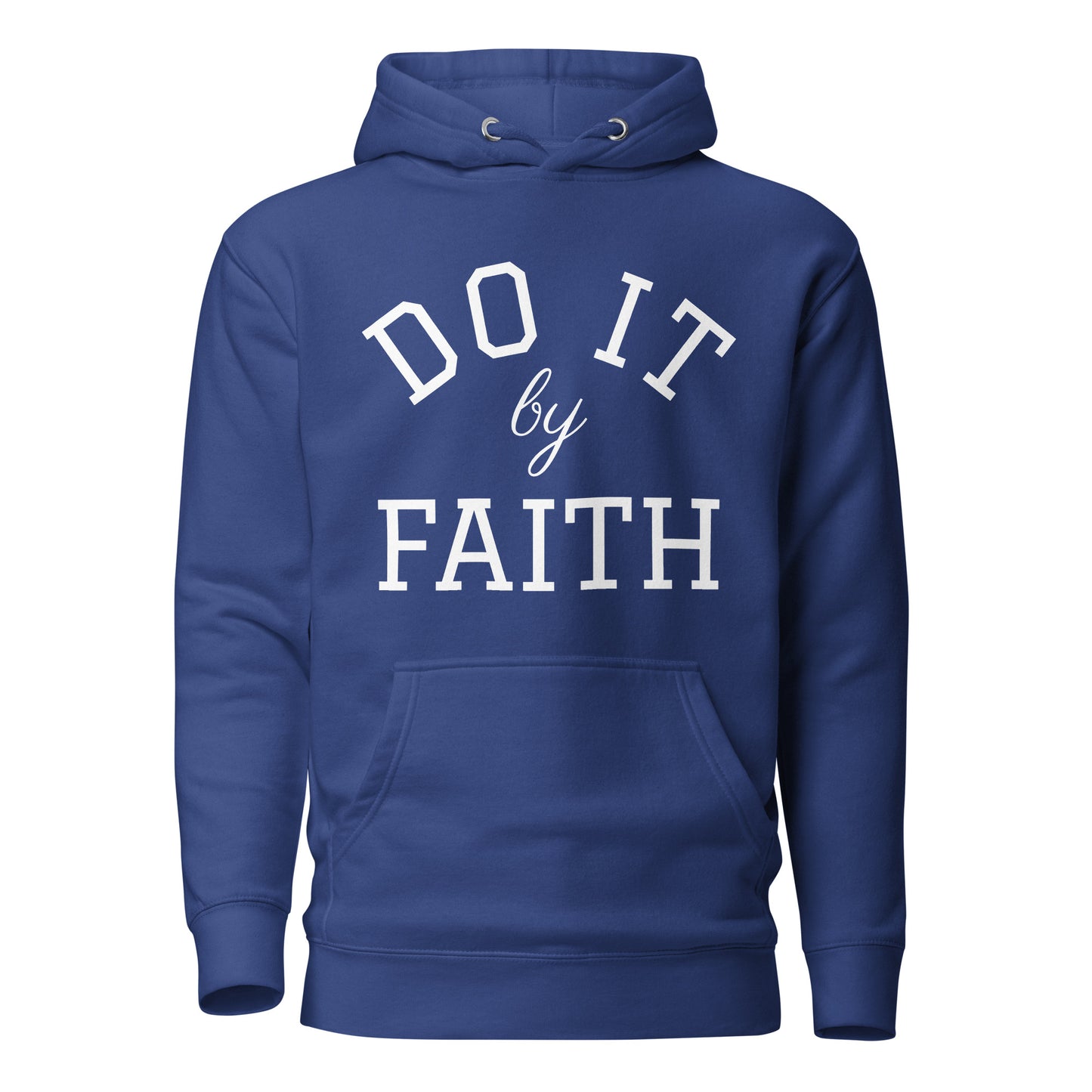 Do it by Faith Hoodie (Royal)